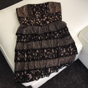 Black Lace BCBG MAXAZRIA Dress